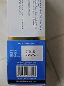 Dr Sheths Kesar Kojic Acid Moisturizing Cream