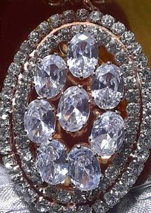 A.D diamond necklace set