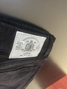 Duke Black Corduroy Pants