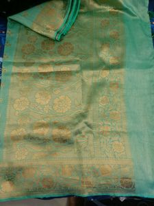 Elegant Green Saree