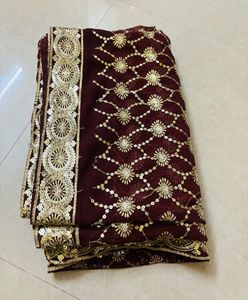 amazing worked saree