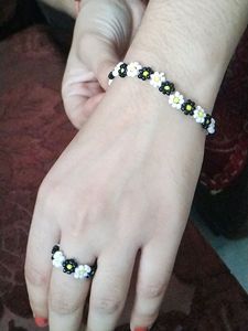Handmade Bracelet And Ring Combo