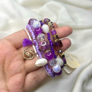 Beaded Bracelet Stacks
