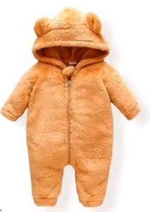 Cute Bear Onesie 0 to 7 months baby winterwear