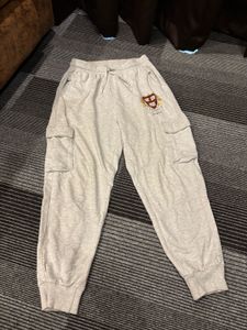 Teamspirit X Harvard Grey Cargo Sweatpants