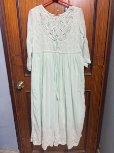 Elegant Embroidered Kurta adjustable and new