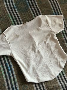 White Corset Top