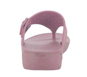 Flite Pink Buckle Flip-Flops