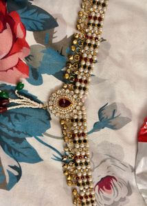 Golden Floral Hair Belt 100 Each