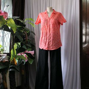 Columbia Coral Print Shirt