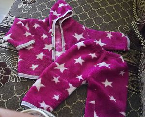 Cute Star Pajama Set For Winter
