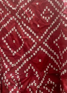 Red Printed Top