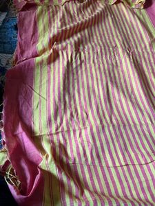 Used pure cotton handloom saree