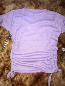 Lavender Fitted Top