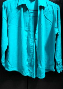 Blue Button-Down Shirt