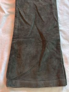 Corduroy Cargo Flare Pants