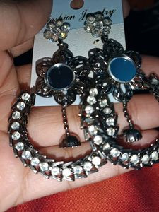 Oxidised Earing