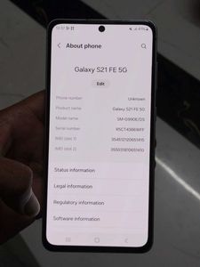 SAMSUNG GALAXY S21 FE 5G - 256GB (Good conditio)