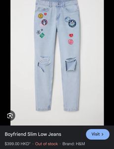 Ripped &amp; Patched Jeans