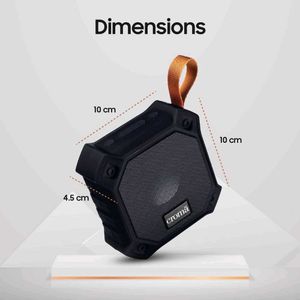 Croma Bluetooth Speaker Black (CREMP2101sBTSP)