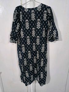 Libas Embroidered Black Kurta