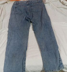 Urbanic Blue Ankle Length Jeans