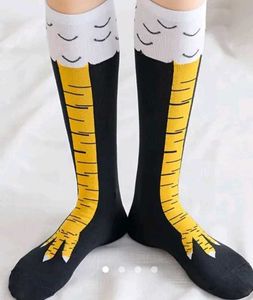 Funky Chicken Leg Socks
