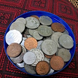 70 Foreign Coins