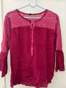 Stylish Pink Top