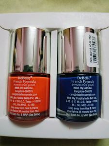 NEW DeBelle Gel Nail Polish Combo Set of 2