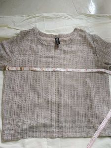 Zara Shimmer Top