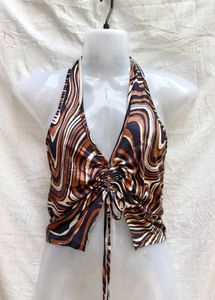 5255 SEXY HALTER NECK SHEIN TOP