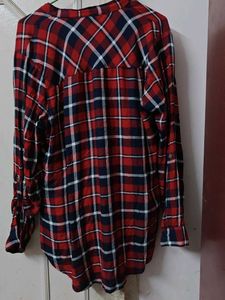 Red Check Shirt Women