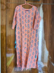 Floral Print Kurta