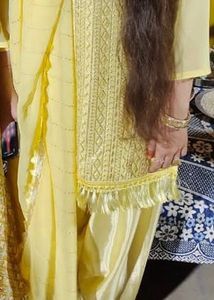 Panjabi Suit With Dupatta And Shalwar