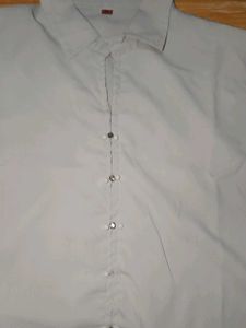 Pale Blue Button-Up Shirt