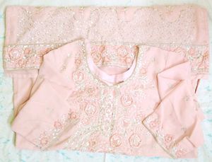 Pink Embellished Salwar Kameez