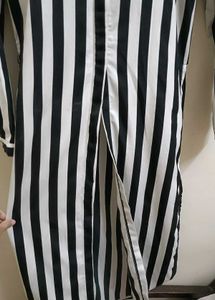 Striped Shirt Dress