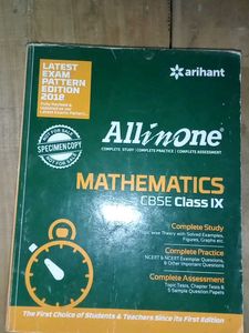 All In One Mathematics CBSE Class IX