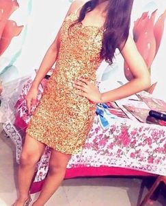 Glittering Mini Dress