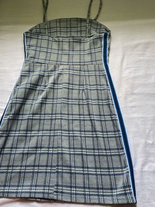 Plaid Mini Dress