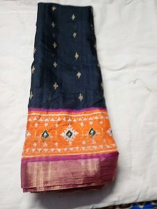 Banthini Black Saree