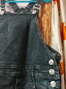 Likely New Denim Short Dungaree