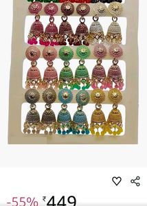 Colorful Jhumka Earring Collection