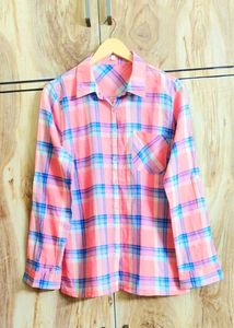 Check Design Cotton Shirt Size-36-38