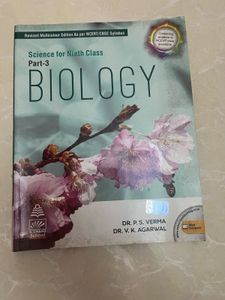 9th Class Biology Book (DR. V.K AGGARWAL
