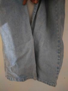 Light Blue Denim Jeans Straight Fit