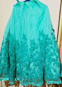 Sea Green Lehenga