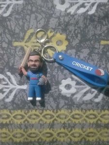 Virat Kohli Cricket Keychain