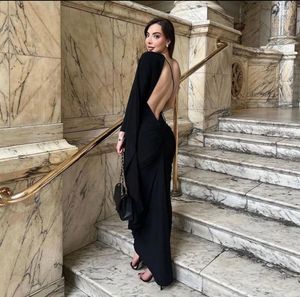 Elegant Black Maxi Dress